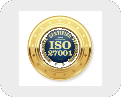 ISO 27001 certified