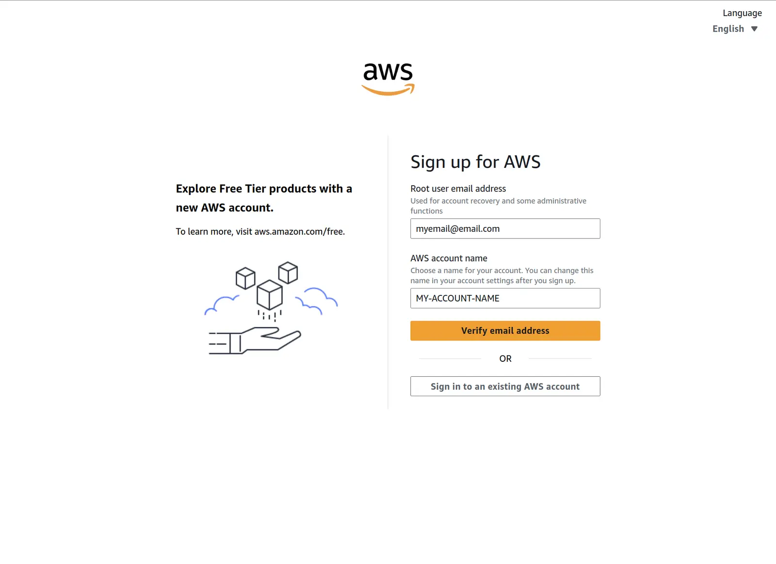 Step 2: Register for a Cloudflare or AWS Account