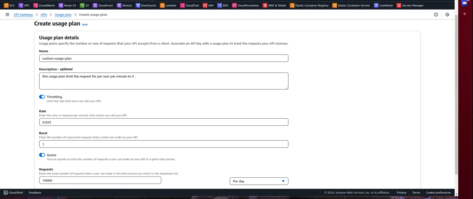 Step 3: Configure Rate Limiting