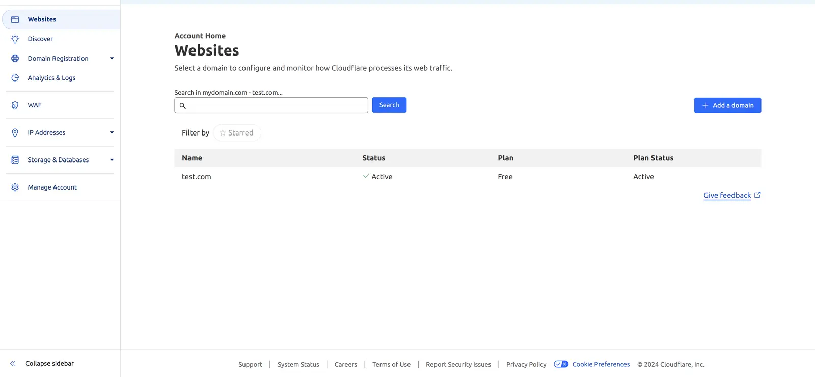 Step 2: Register for a Cloudflare or AWS Account
